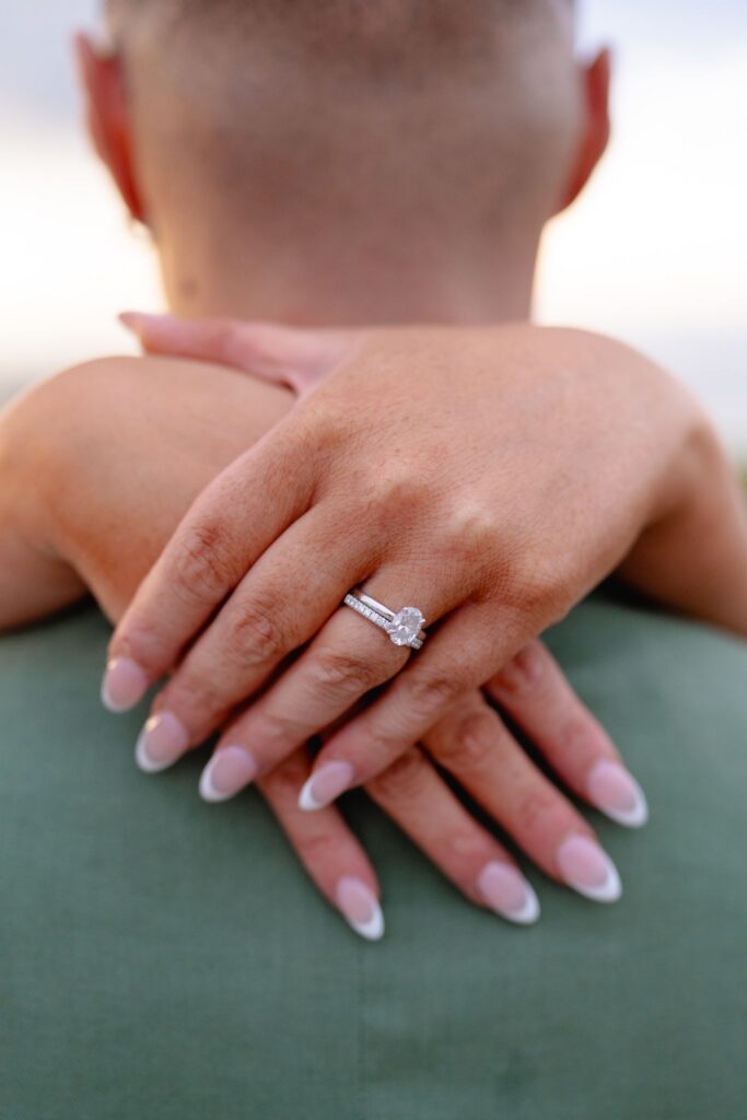 Wedding ring detail shot, Jack Rabbit Vineyard wedding photography