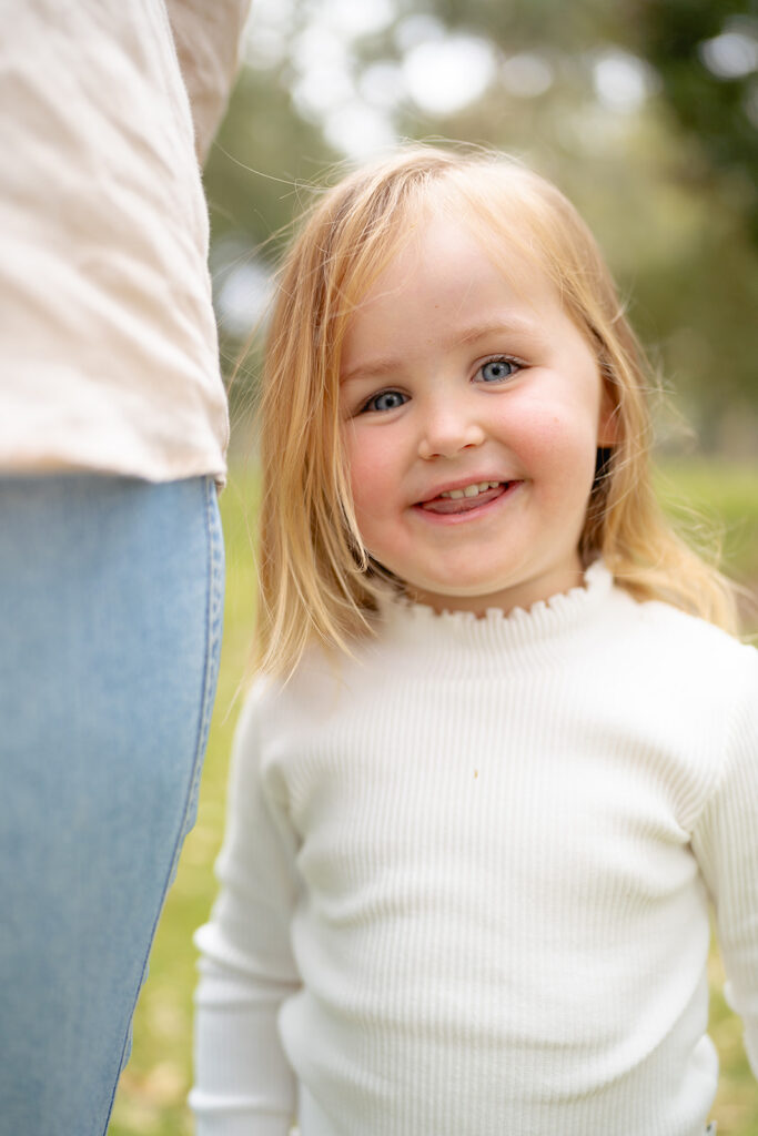 Ivy's portrait during a Balyang Sanctuary family photography session